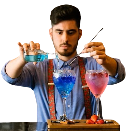 Book bar waiters or bartenders