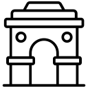 India Gate logo
